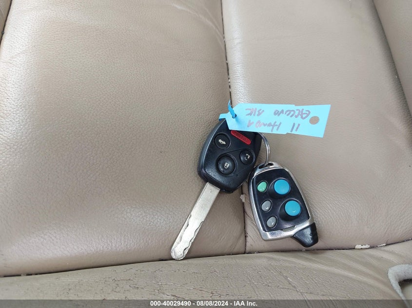 2011 Honda Accord 2.4 Ex-L VIN: 1HGCP2F88BA059670 Lot: 40029490