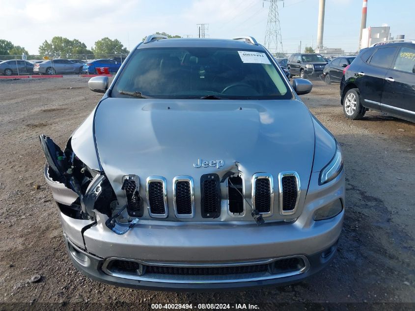 2015 Jeep Cherokee Limited VIN: 1C4PJMDSXFW719017 Lot: 40029494