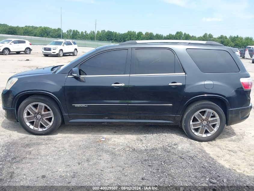 2012 GMC Acadia Denali VIN: 1GKKRTED2CJ263430 Lot: 40029507