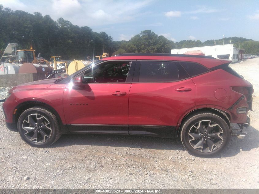 2019 Chevrolet Blazer Rs VIN: 3GNKBERS3KS672982 Lot: 40029523