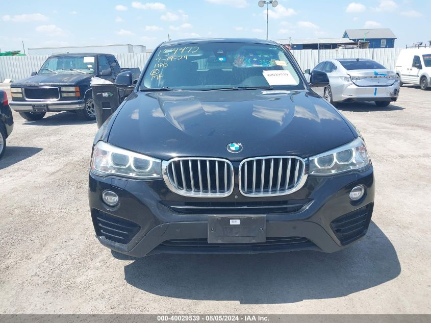 5UXXW3C55H0T78377 2017 BMW X4 xDrive28I