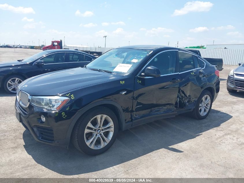 2017 BMW X4 xDrive28I VIN: 5UXXW3C55H0T78377 Lot: 40029539