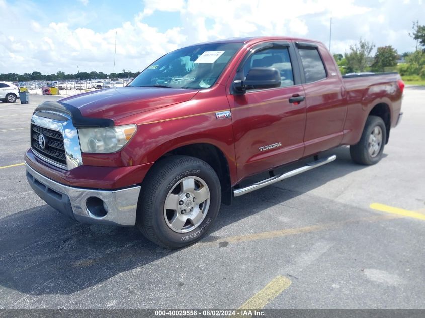 5TFBV54127X013537 | 2007 TOYOTA TUNDRA