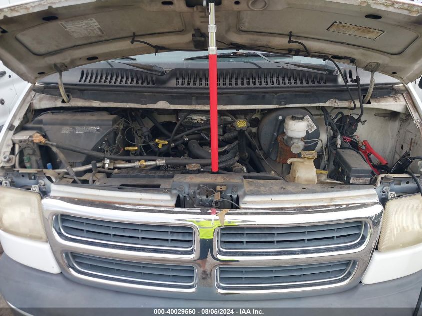 2000 Dodge Ram Wagon 2500 VIN: 2B5WB25Y4YK178656 Lot: 40029560