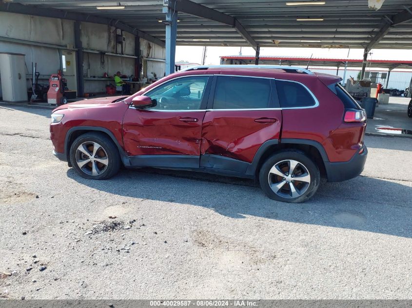 2019 Jeep Cherokee Limited Fwd VIN: 1C4PJLDB9KD302486 Lot: 40029587