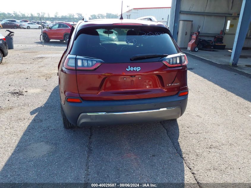 2019 Jeep Cherokee Limited Fwd VIN: 1C4PJLDB9KD302486 Lot: 40029587