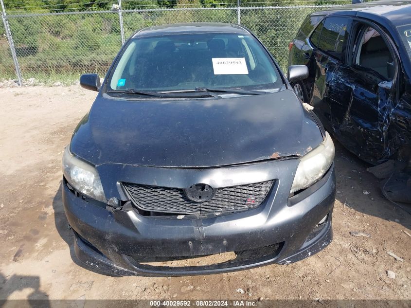 2010 Toyota Corolla S VIN: 2T1BU4EE6AC501460 Lot: 40029592