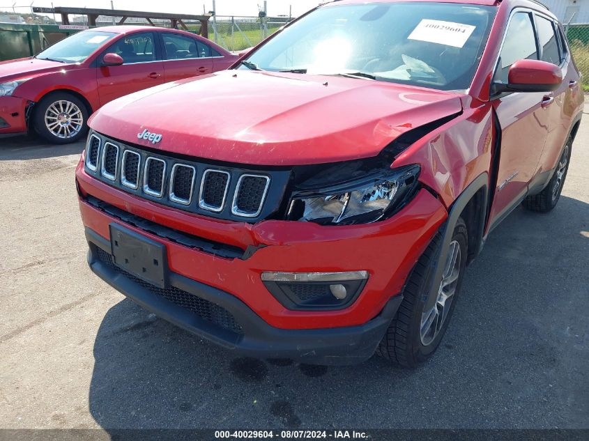 2018 Jeep Compass Latitude 4X4 VIN: 3C4NJDBB6JT112329 Lot: 40029604