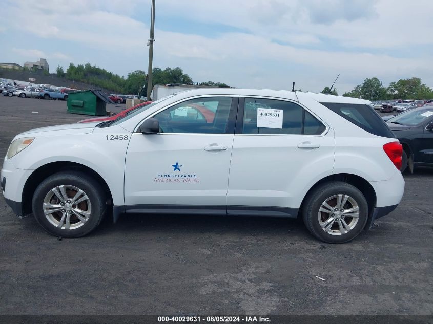 2013 Chevrolet Equinox Ls VIN: 2GNFLCEK4D6146001 Lot: 40029631