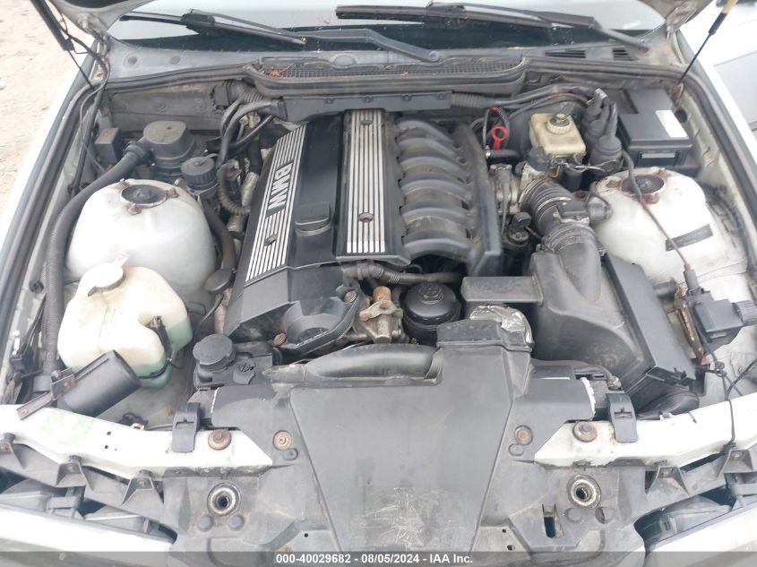 1998 BMW 328 I Automatic VIN: WBACD4323WAV61606 Lot: 40029682