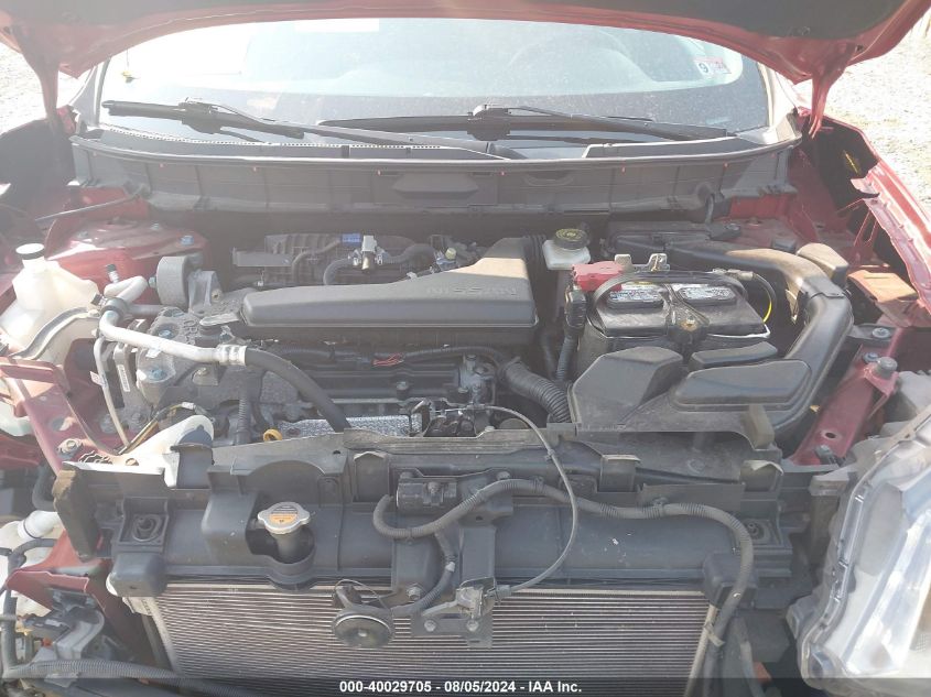 2016 Nissan Rogue Sv VIN: KNMAT2MV8GP729880 Lot: 40029705