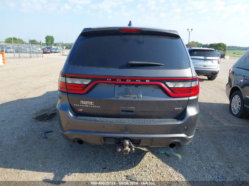 2019 Dodge Durango Gt Plus Awd VIN: 1C4RDJDG0KC550406 Lot: 40029733