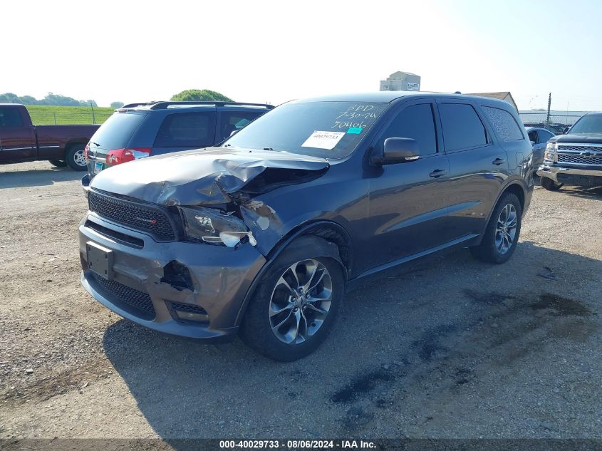 1C4RDJDG0KC550406 2019 DODGE DURANGO - Image 2