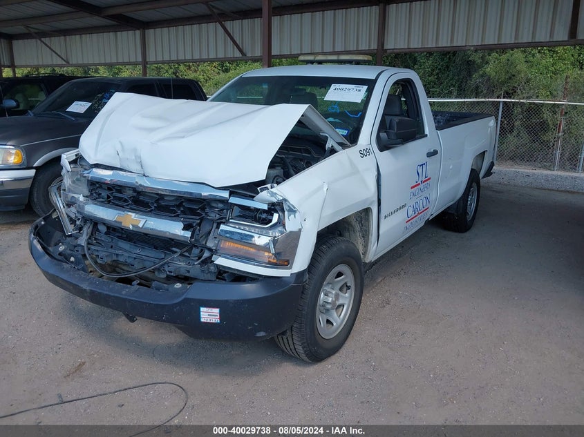 2016 CHEVROLET SILVERADO 1500 WT - 1GCNCNEH5GZ414454