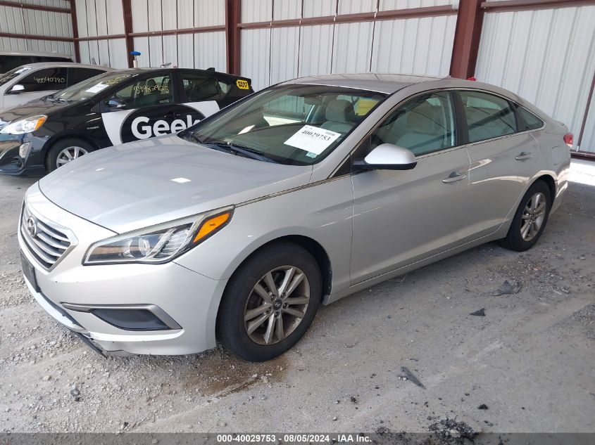 5NPE24AF9GH385842 2016 HYUNDAI SONATA - Image 2