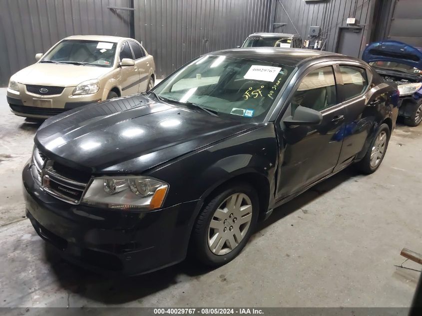 2013 Dodge Avenger Se VIN: 1C3CDZAB8DN677414 Lot: 40029767