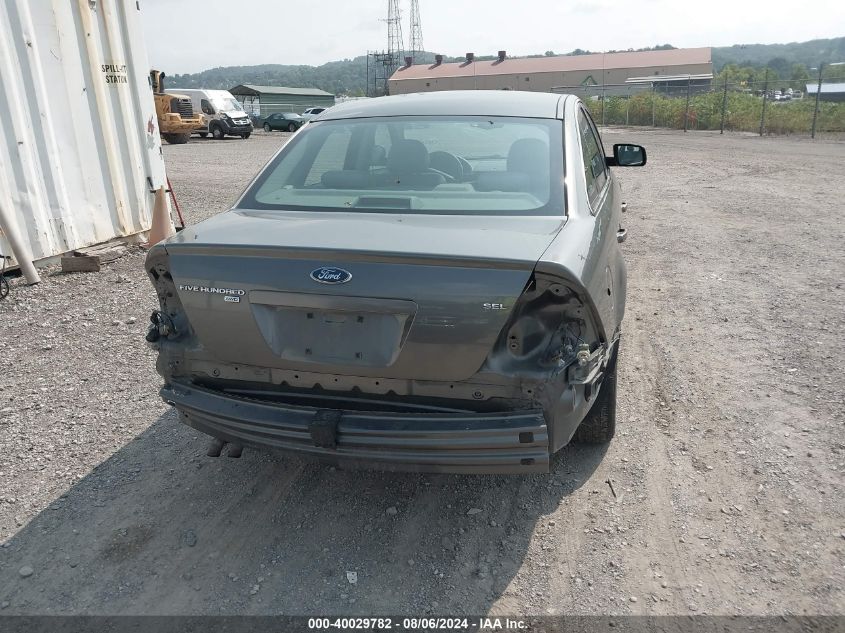 2005 Ford Five Hundred Sel VIN: 1FAFP27185G134033 Lot: 40029782