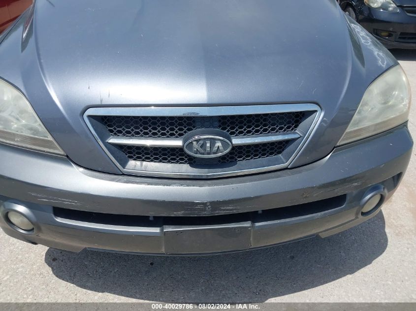2005 Kia Sorento Ex/Lx VIN: KNDJC733355451198 Lot: 40029786