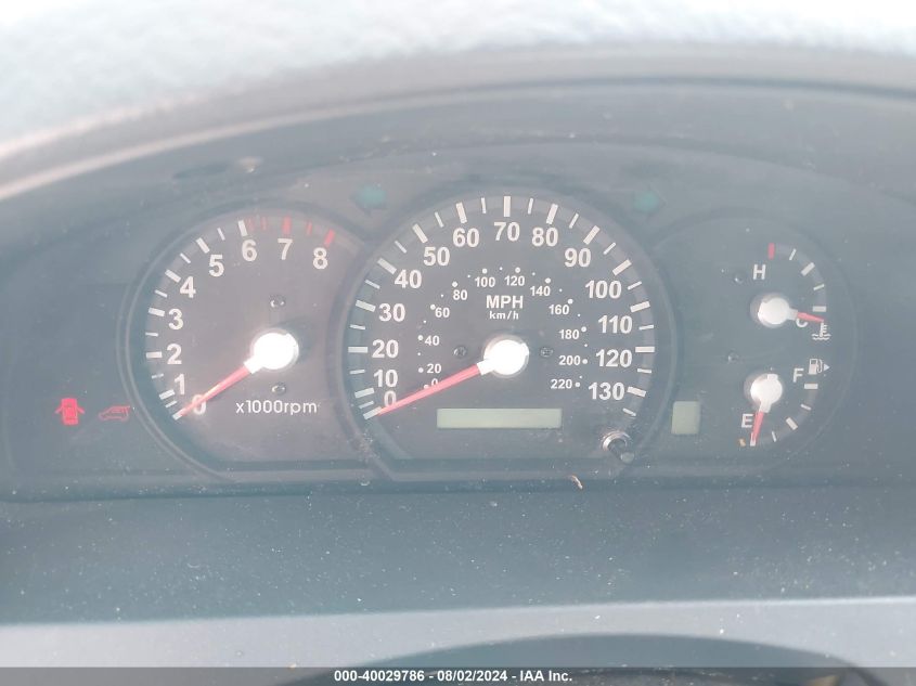 2005 Kia Sorento Ex/Lx VIN: KNDJC733355451198 Lot: 40029786