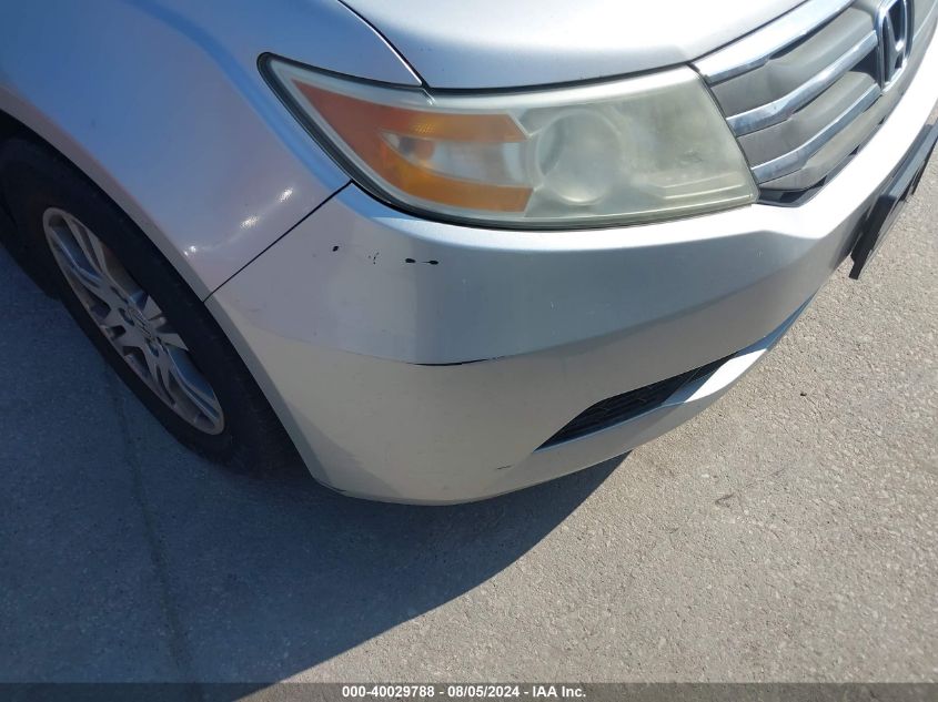 2012 Honda Odyssey Ex-L VIN: 5FNRL5H64CB071311 Lot: 40029788