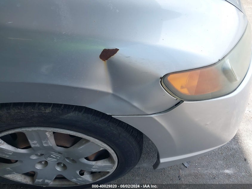 2007 Honda Civic Lx VIN: 2HGFA16587H312509 Lot: 40029820