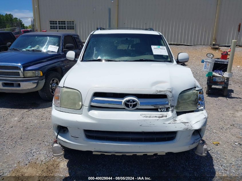 2006 Toyota Sequoia Sr5 V8 VIN: 5TDZT34A86S272479 Lot: 40029844