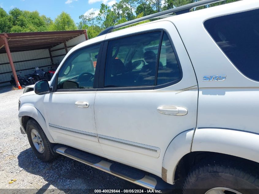 2006 Toyota Sequoia Sr5 V8 VIN: 5TDZT34A86S272479 Lot: 40029844