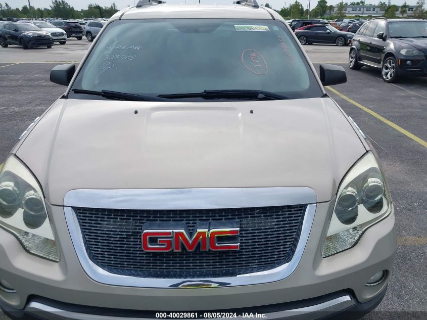 2012 GMC Acadia Sl VIN: 1GKKRNED8CJ329765 Lot: 40029861