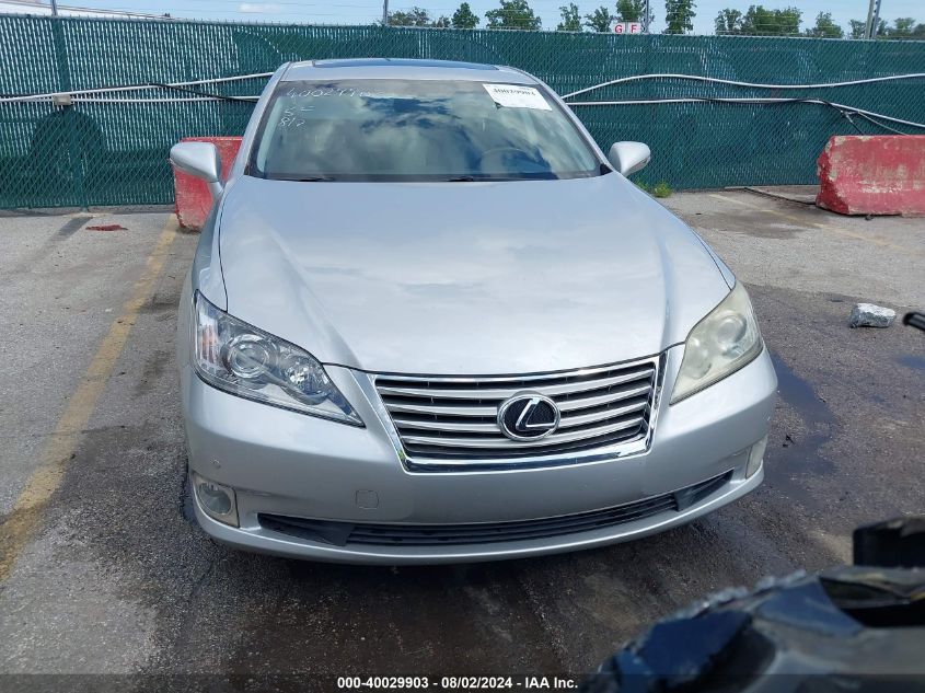 2011 Lexus Es 350 VIN: JTHBK1EG9B2452162 Lot: 40029903