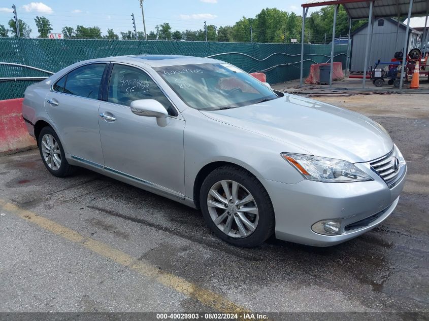 2011 Lexus Es 350 VIN: JTHBK1EG9B2452162 Lot: 40029903