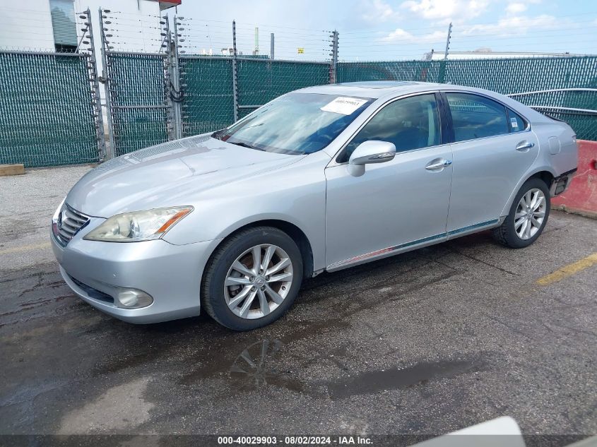 2011 Lexus Es 350 VIN: JTHBK1EG9B2452162 Lot: 40029903