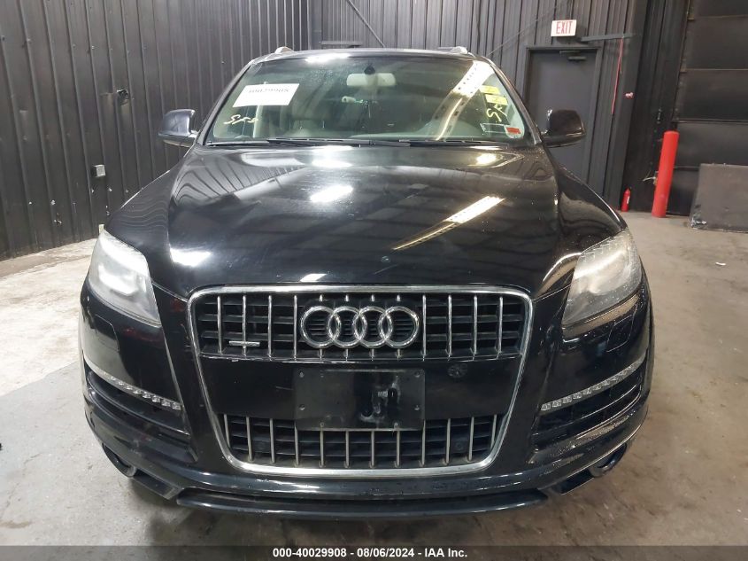 2013 Audi Q7 3.0T Premium VIN: WA1LGAFEXDD016166 Lot: 40029908