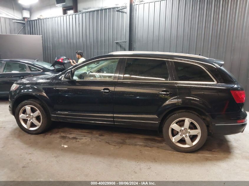 WA1LGAFEXDD016166 2013 Audi Q7 3.0T Premium