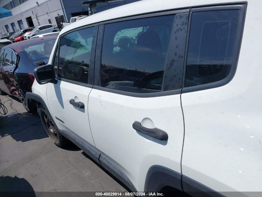 2019 Jeep Renegade Sport 4X4 VIN: ZACNJBAB6KPK03578 Lot: 40029914