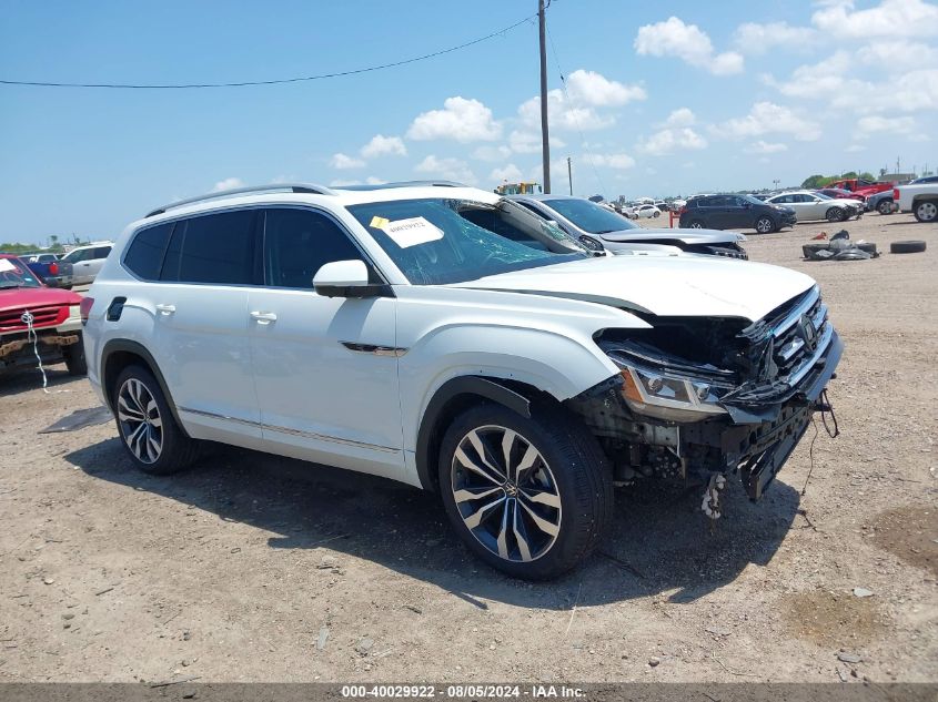 2022 Volkswagen Atlas 3.6L V6 Sel Premium R-Line VIN: 1V2FR2CA8NC513825 Lot: 40029922