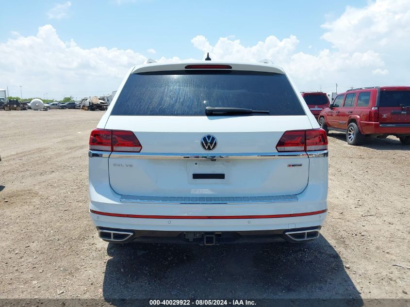 2022 Volkswagen Atlas 3.6L V6 Sel Premium R-Line VIN: 1V2FR2CA8NC513825 Lot: 40029922