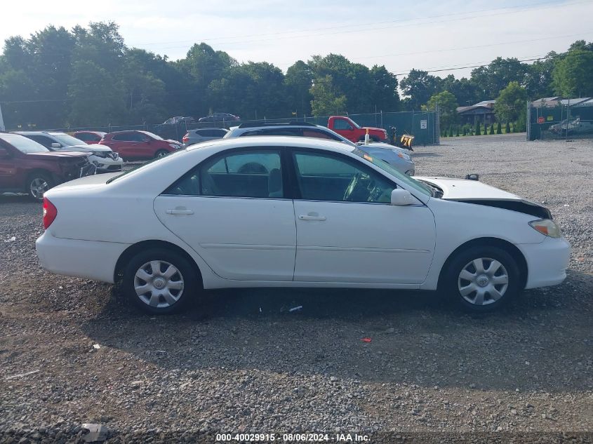 2004 Toyota Camry Le VIN: 4T1BE32K64U278826 Lot: 40029915