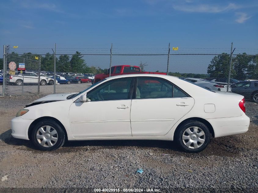 2004 Toyota Camry Le VIN: 4T1BE32K64U278826 Lot: 40029915