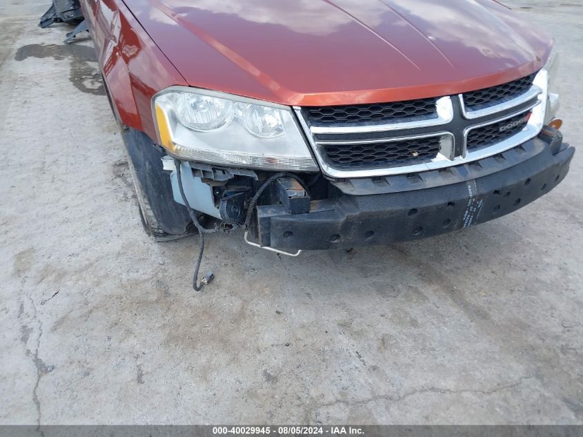 2012 Dodge Avenger Sxt Plus VIN: 1C3CDZEG8CN194445 Lot: 40029945