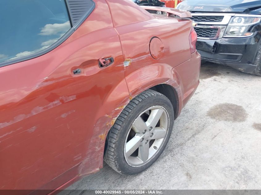 2012 Dodge Avenger Sxt Plus VIN: 1C3CDZEG8CN194445 Lot: 40029945