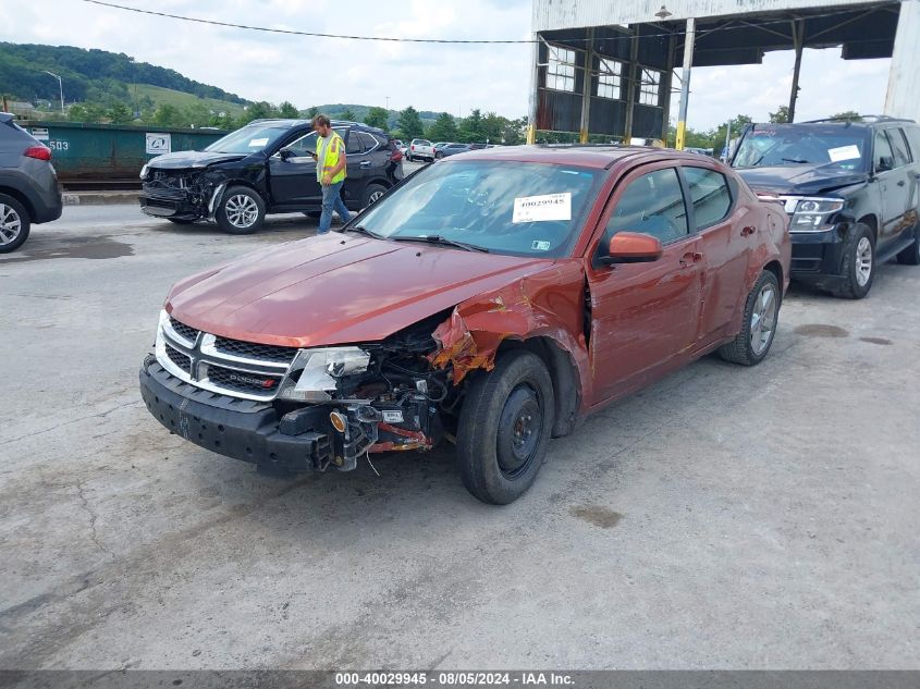 2012 Dodge Avenger Sxt Plus VIN: 1C3CDZEG8CN194445 Lot: 40029945