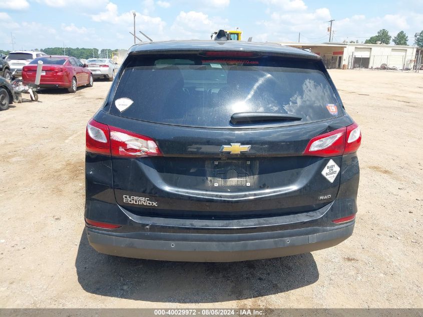 2020 Chevrolet Equinox Awd 1Fl VIN: 2GNAX5EV4L6219502 Lot: 40029972