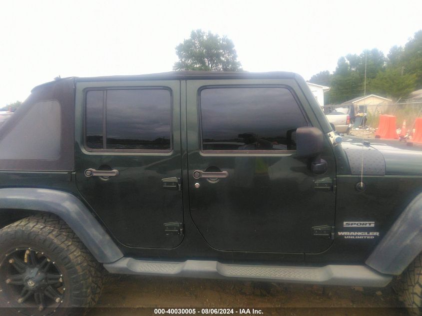 2011 Jeep Wrangler Unlimited Sport VIN: 1J4BA3H10BL562559 Lot: 40030005