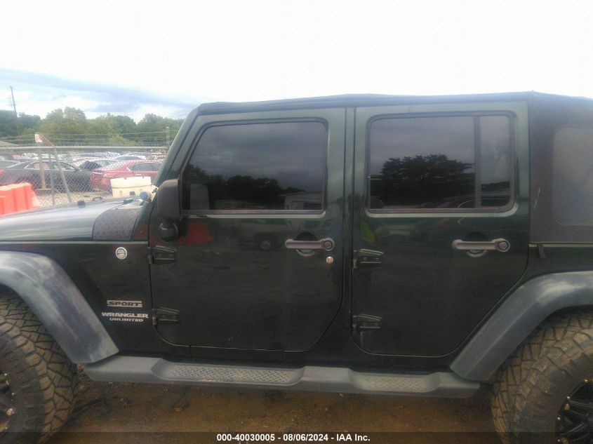 2011 Jeep Wrangler Unlimited Sport VIN: 1J4BA3H10BL562559 Lot: 40030005