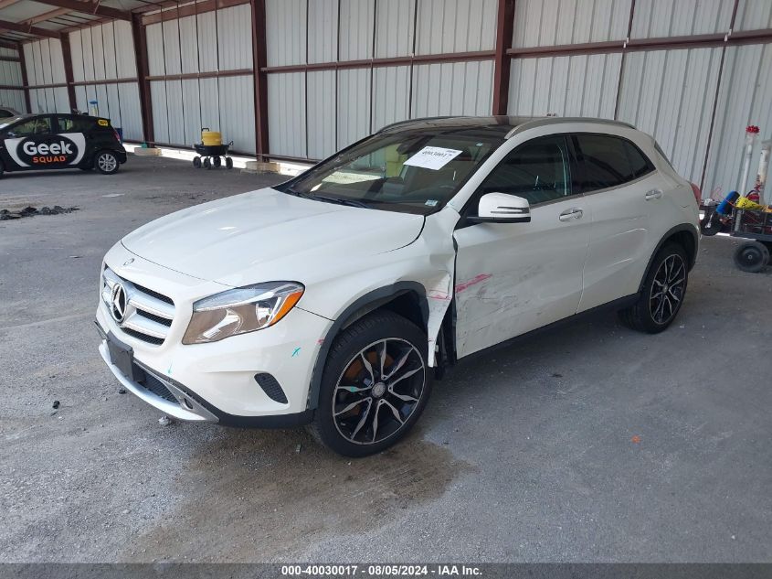 WDCTG4GB5HJ349873 2017 MERCEDES-BENZ GLA CLASS - Image 2