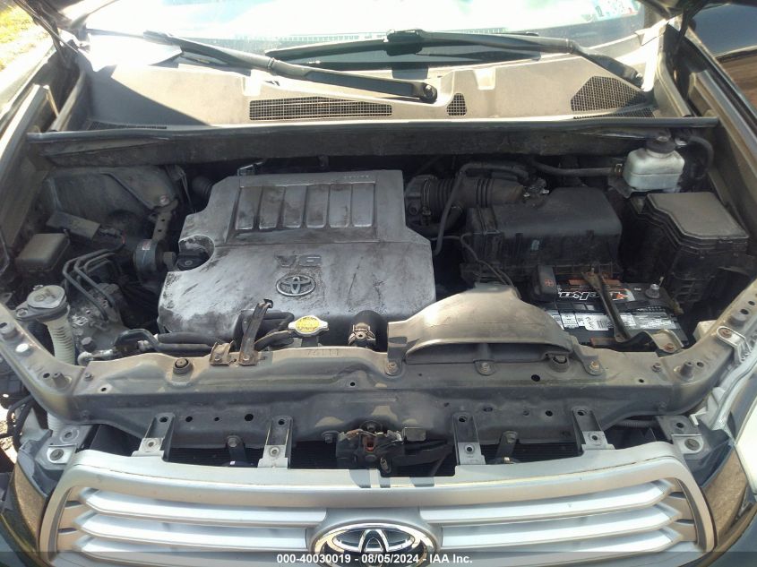 2010 Toyota Highlander Se V6 VIN: 5TDJK3EH1AS009528 Lot: 40030019