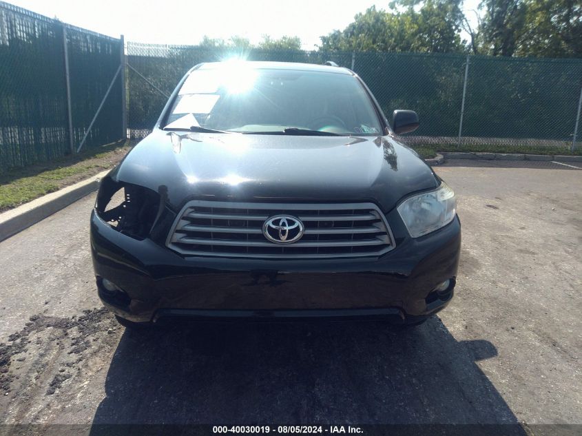 2010 Toyota Highlander Se V6 VIN: 5TDJK3EH1AS009528 Lot: 40030019