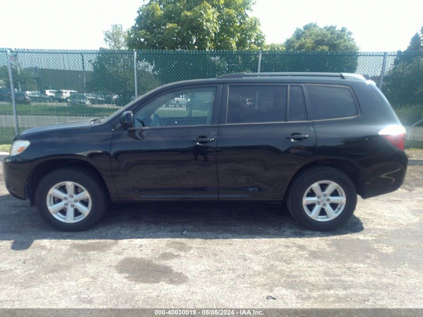 2010 Toyota Highlander Se V6 VIN: 5TDJK3EH1AS009528 Lot: 40030019