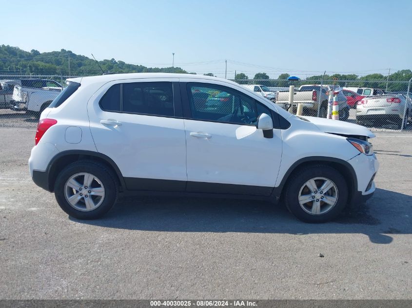 2020 Chevrolet Trax Fwd Ls VIN: 3GNCJKSB8LL127565 Lot: 40030025