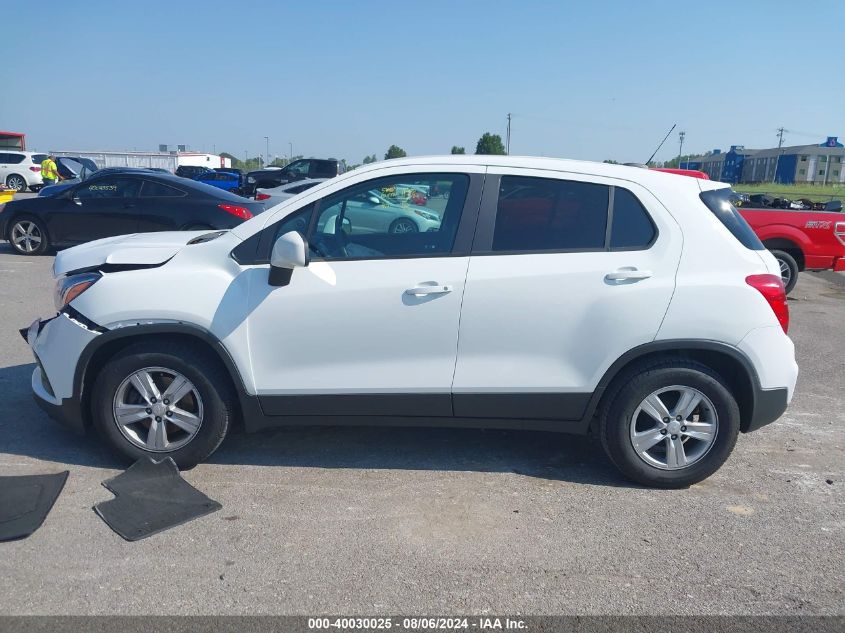 2020 Chevrolet Trax Fwd Ls VIN: 3GNCJKSB8LL127565 Lot: 40030025